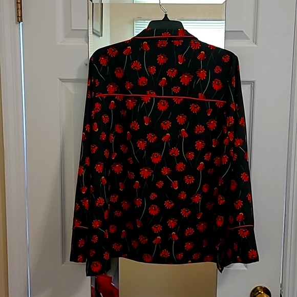 HM Floral Print Button Down Light Weight Jacket - Picture 2 of 4